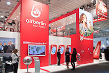 airberlin Messestand ITB 2011